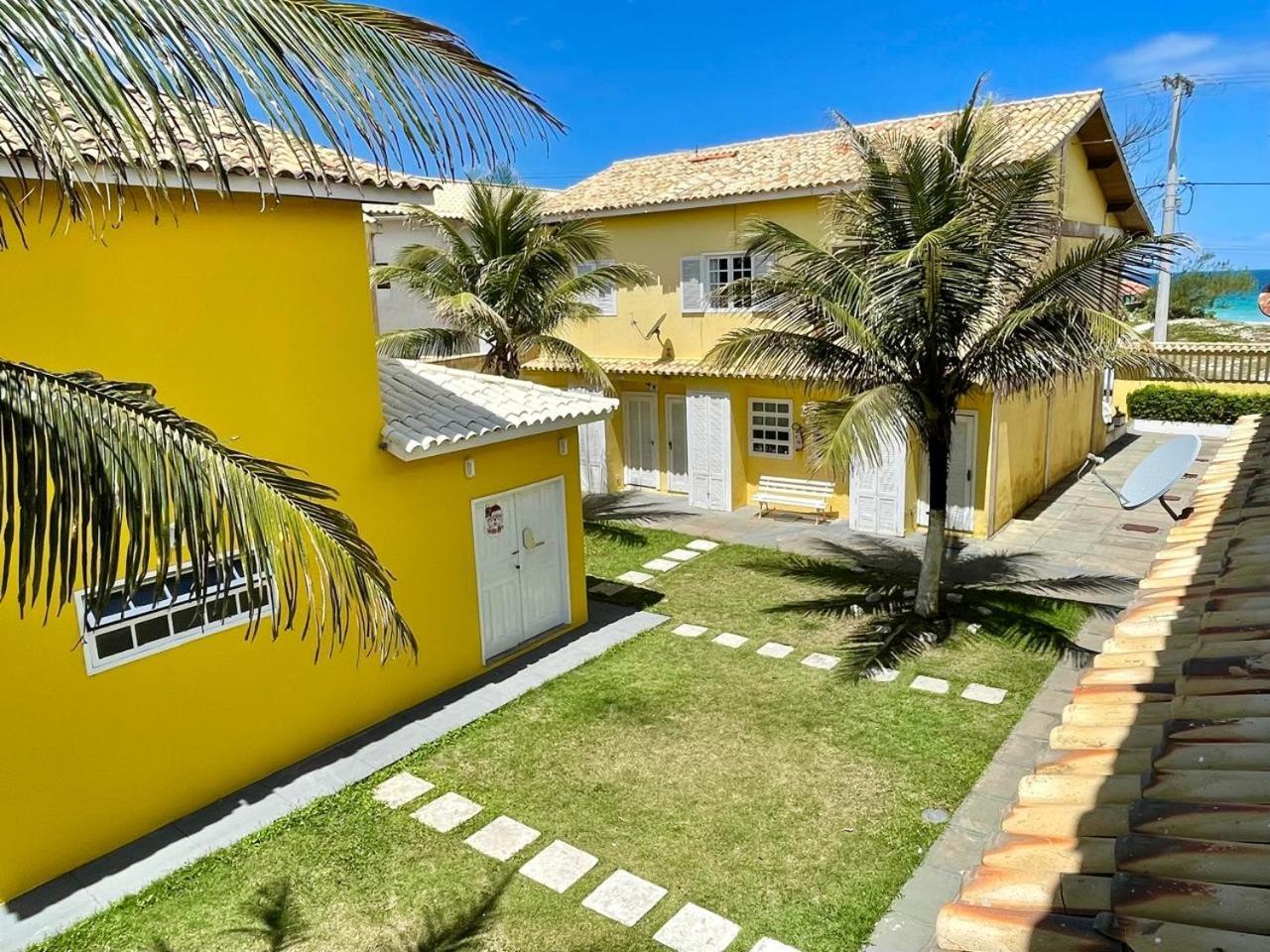 Casa Duplex Praia Das Dunas - Pe Na Areia - Ar Condicionado - Alto Padrao カボ・フリオ エクステリア 写真