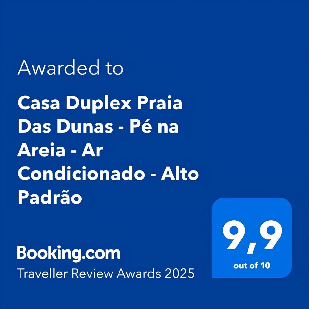 Casa Duplex Praia Das Dunas - Pe Na Areia - Ar Condicionado - Alto Padrao カボ・フリオ エクステリア 写真